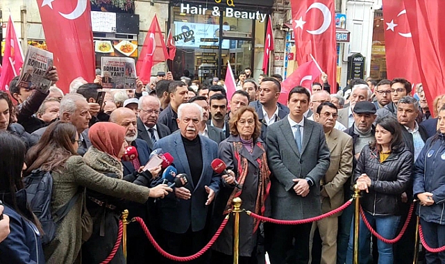 Vatan Partisi Heyetinden İstiklal Caddesi'ne Taziye Ziyareti