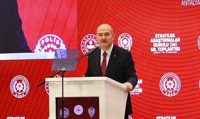 Bakan Soylu Stratejik Araştırmalar Kurulu Toplantısına Katıldı