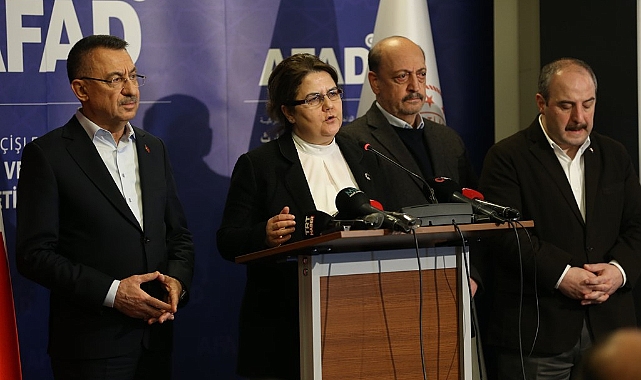 Bakan Derya Yanık Enkazdan Çıkarılan Çocuklarla İlgili Konuştu