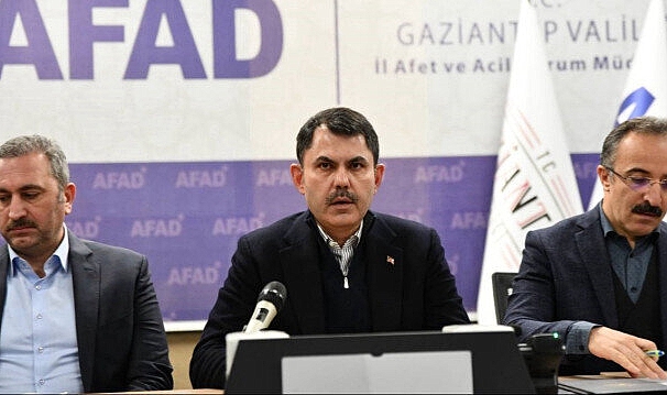 Bakan Murat Kurum Gaziantep'te Basın Açıklaması Yaptı