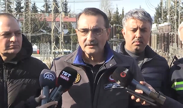 Enerji Bakanı Dönmez Açıkladı "Volkanik Hareketlenme Yok"