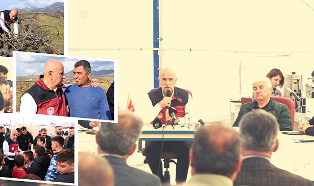Bakan Kirişçi Hatay'da Çiftçilerle Bir Araya Geldi