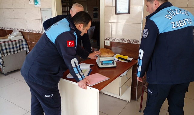 Düzce'de Ramazan Öncesi Fırın Denetimleri Sıklaştı