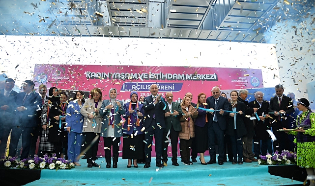 Kadın Yaşam ve İstihdam Merkezi Açıldı