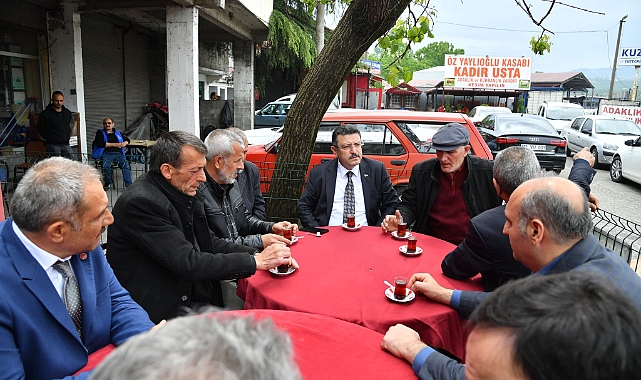Başkan Genç Kırsal Mahallelerde Vatandaşları Dinledi