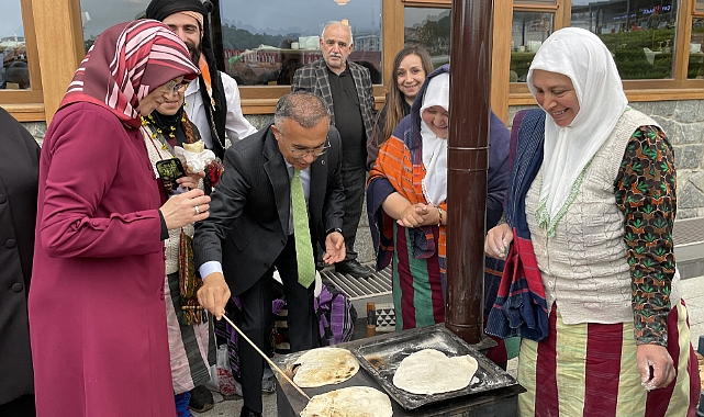 Rize'nin Yöresel Lezzetleri "Türk Mutfağı Haftası'nda Tanıtıldı