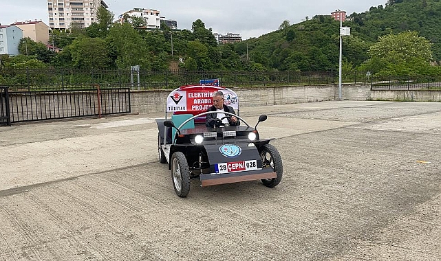 Elektrikli Araba Protapiti Üreten Liseliker TEKNOFEST'e Hazırlanıyor