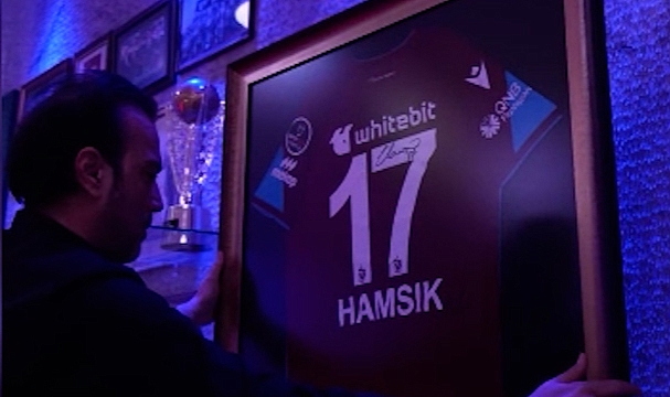 Marek Hamsik'in Forması Şamil Ekinci Müzesi'ne Asıldı