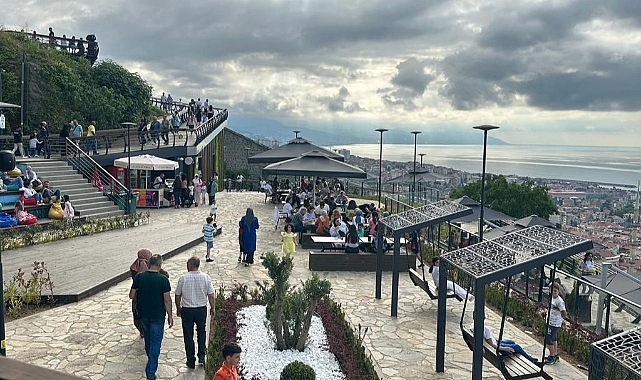 Boztepe Seyir Terası'nı 2 Ayda 600 Bini Aşkın Kişi Ziyaret Etti