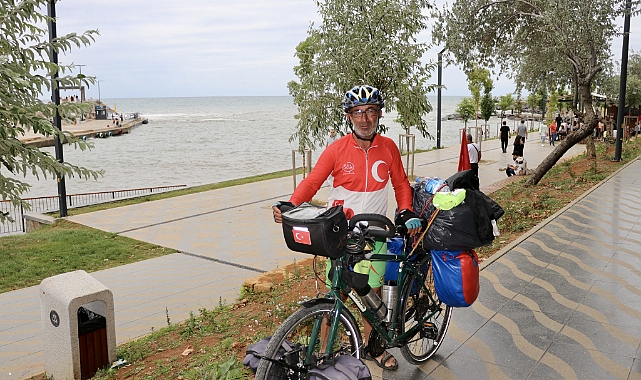 Çorum'dan Trabzon'a Eren Bülbül İçin Pedal Çevirdi