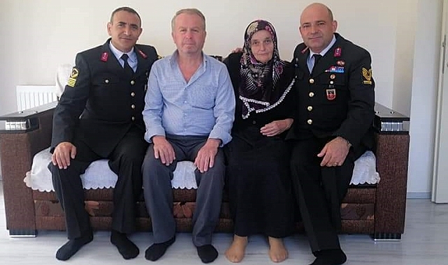 Erfelek'te Şehit ve Gazi Aileleri Ziyaret Edildi