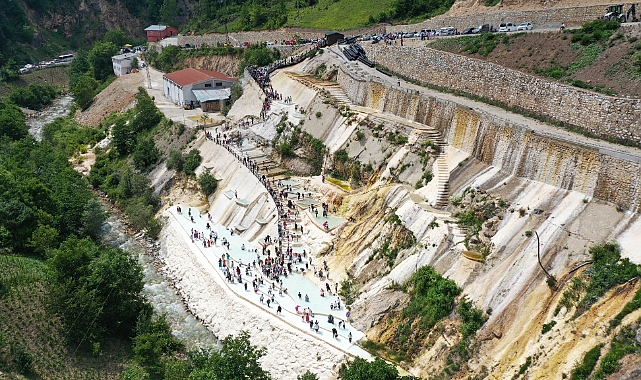Göksu Travertenleri'ne 200 Bin Ziyaretçi Hedefleniyor