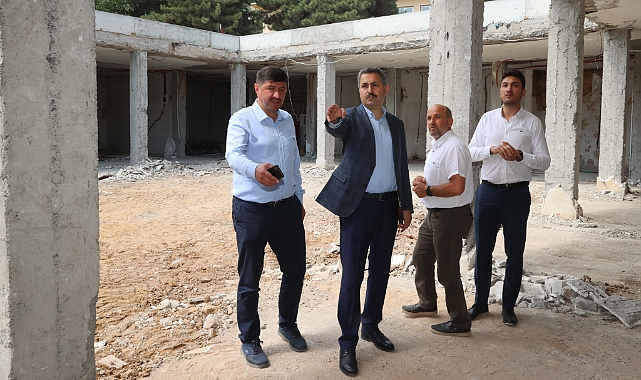Hüdayi Sayıbaş Yer Altı Çarşısı'nda Yenileme Çalışmaları Devam Ediyor