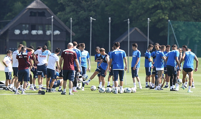 Trabzonspor'un Slovenya Kampı Devam Ediyor