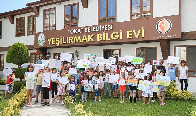 Yeşilırmak Bilgi Evi Çocuklarla Cıvıl Cıvıl