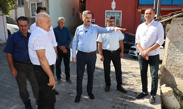 Başkan Eroğlu, Örtmeliönü Mahallesi'ni Ziyaret Etti