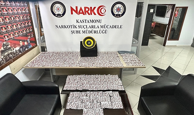 Kastamonu'da Zehir Tacirlerine Ağır Darbe