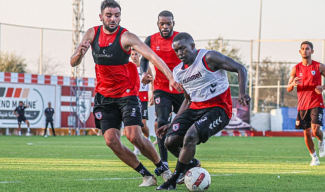 Samsunspor, İstanbulspor Maçı Hazırlıklarını Sürdürdü
