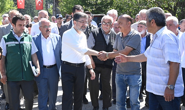 Tarım ve Orman Bakanı İbrahim Yumaklı Kastamonu'da