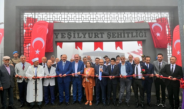 Trabzon'daki "Yeşilyurt Şehitliği" Yeniden Düzenlendi