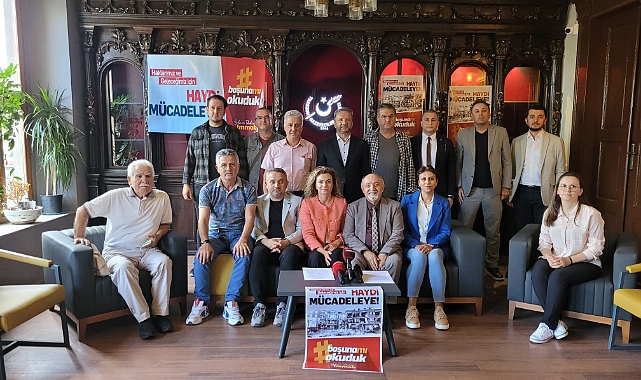TMMOB'den Dayanışma Gününde Basın Açıklaması "Boşuna Mı Okuduk?"