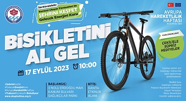 Trabzon Büyükşehir Belediyesi Avrupa Hareketlilik Haftası Kapsamında Bisiklet Turu Düzenleyecek