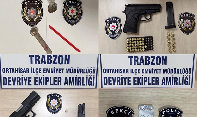 Trabzon'da Uyuşturucuya Geçit Yok