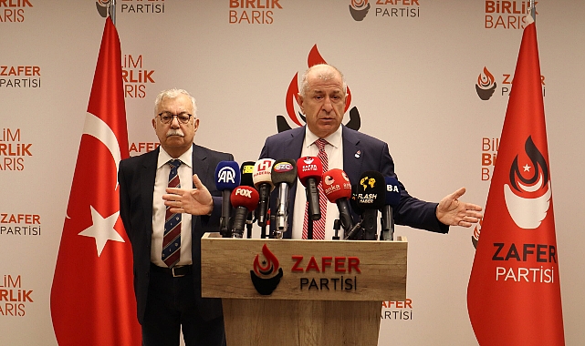 Ümit Özdağ Basın Toplantısında Konuştu "Atatürk Gibi Mücadele Edeceğiz"