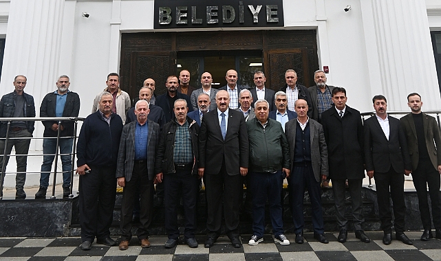 Araklı Belediye Başkanı Çebi, Muhtarlarla Buluştu