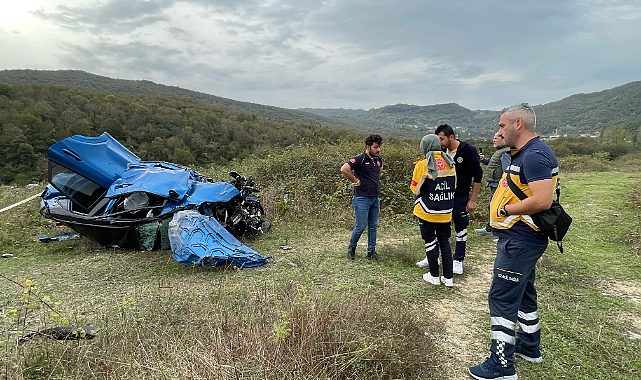 Bartın'da Otomobiliyle Kaza Yapan Sağlık Çalışanı Hayatını Kaybetti