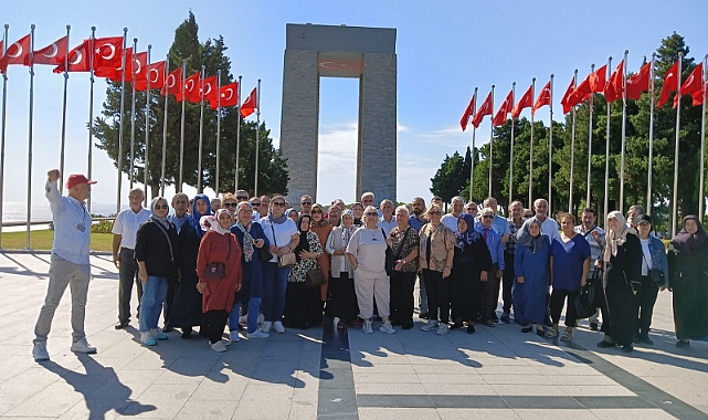 Emekliler Çanakkale Şehitliği'ni Gezdi