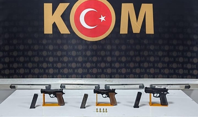 Trabzon'da Kaçak Silah Operasyonunda 2 Kişi Yakalandı