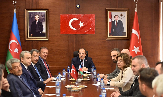 Trabzon Ticaret ve Sanayi Odası Heyeti Bakü'de Temaslarda Bulundu