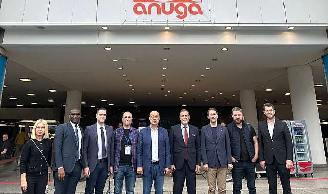 TTSO Heyeti Almanya'da ANUGA 2023 Gıda ve İçecek Fuarı'na Katıldı