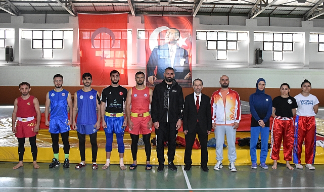 Wushu Milli Takımı Dünya Şampiyonası'na Ordu'da Hazırlanıyor