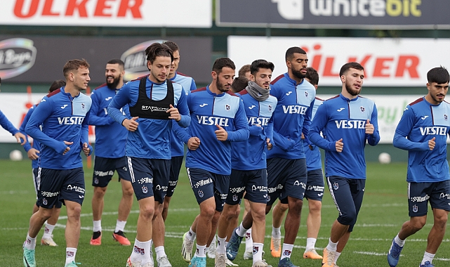 Trabzonspor Kayserispor Maçı Hazırlıklarını Sürdürdü