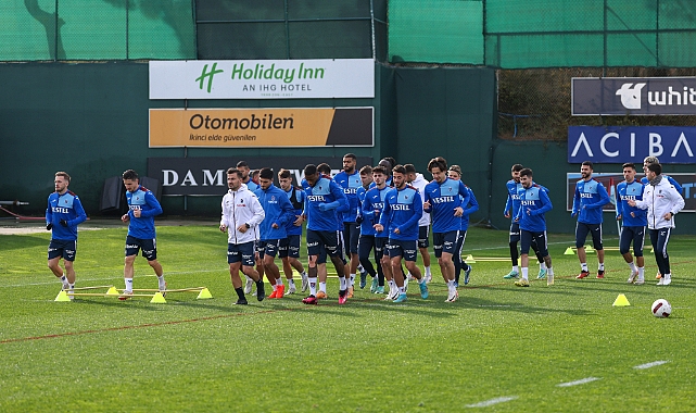 Trabzonspor - MKE Ankaragücü Maçı Hazırlıklarını Sürdürdü