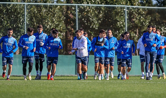 Trabzonspor, RAMS Başakşehir Maçı Hazırlıklarına Başladı