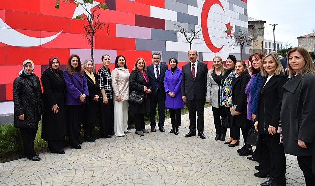 KKTC Cumhurbaşkanı Ersin Tatar Ortahisar Belediyesi'ni Ziyaret Etti