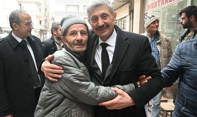 Ak Parti Araklı Belediye Başkan Adayı Coşkun Çebi Sahaya İndi