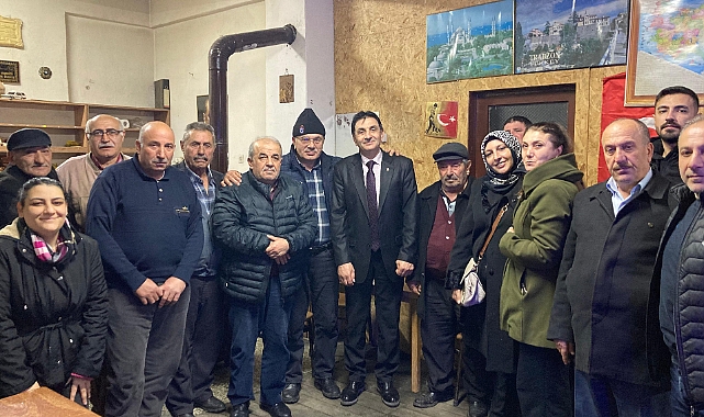 CHP Maçka Belediye Başkan Adayı Musa Turan Esiroğlu'nda Projelerini Anlattı