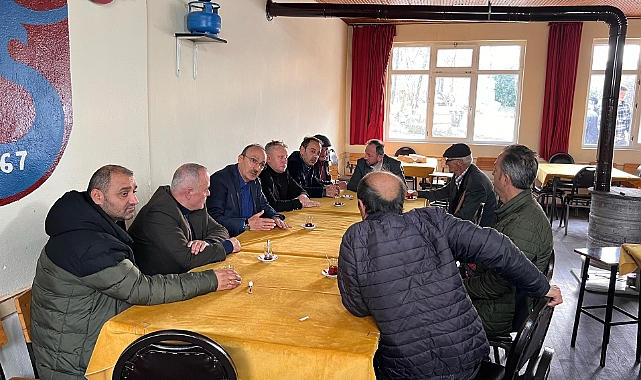 Düzköy Belediye Başkan Adayı Çelenk "Düzköy'ü Beraber Yöneteceğiz"