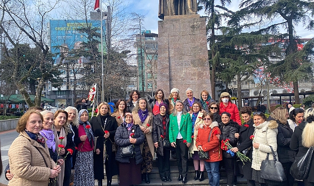 CHP Trabzon 8 Mart Dünya Kadınlar Günü Nedeniyle Basın Açıklaması Yaptı