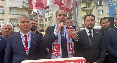 Erbakan Of'ta Konuştu "Milli Görüş Belediyeciliğini Yeniden Hayata Geçireceğiz"