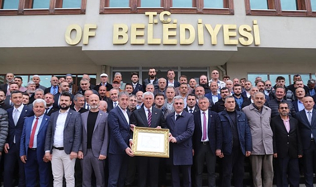 Başkan Sarıalioğlu Mazbatasını Aldı