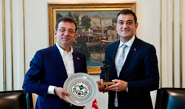 Başkan Fuat Köse İBB Başkanı Ekrem İmamoğlu'nu Ziyaret Etti