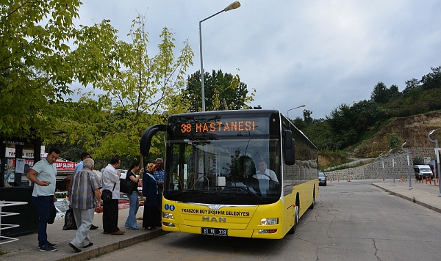 Trabzon'da Ulaşım Bayramda Ücretsiz Olacak