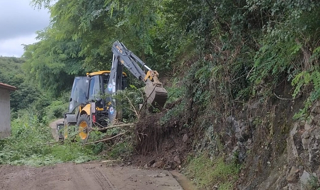 Trabzon'da Sağanak Yağış Sonrası 18 İlçede Seferberlik