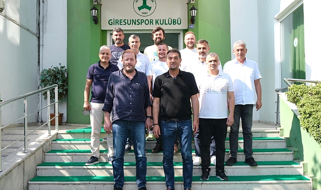 Giresun Belediye Başkanı Fuat Köse Giresunspor'u Ziyaret Etti