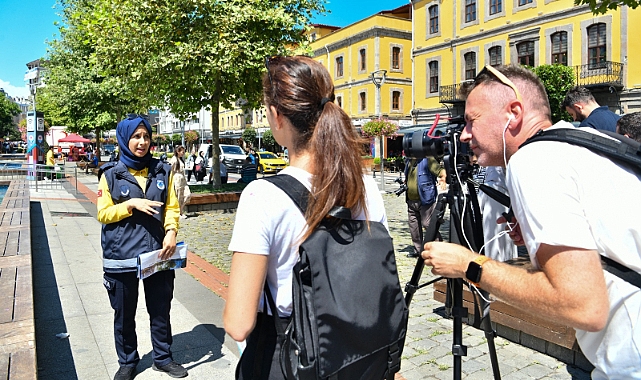 Turizm Zabıtası Slovak Gazetecilere Trabzon'u Tanıttı